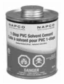 475ml 1-Step PVC DWV Cement Grey
