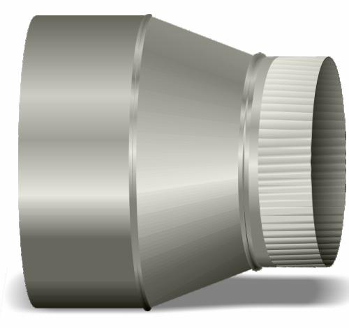 5"-6" Pipe Increaser 26ga