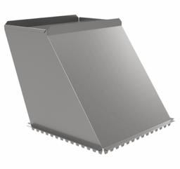 22" x 8" - 16" x 15" Plenum Take Off 4" rise 26 ga