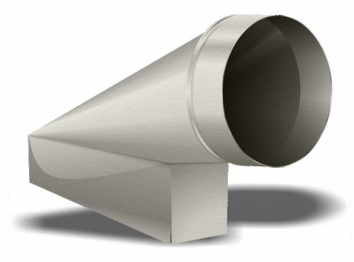 6" x 4" x 10" End Boot P17