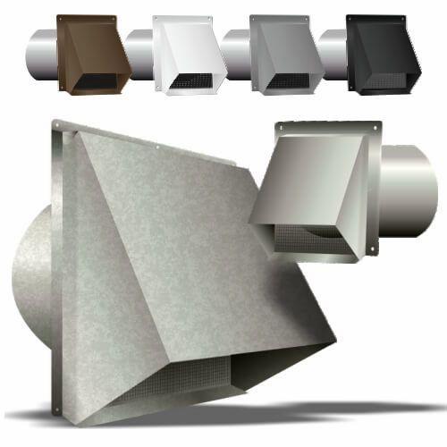 7" Fresh Air Intake Galvanized