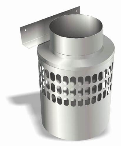 6" Combustion Air Pot Galvanized