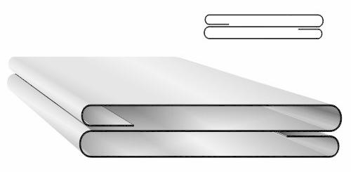 23.5" Slip Cleat 30ga (per foot)