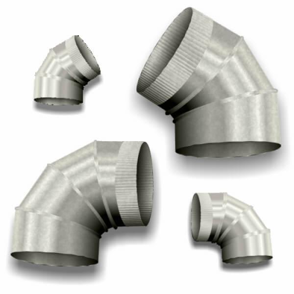 10" 90 Degree Elbow 0.025 (Aluminum)