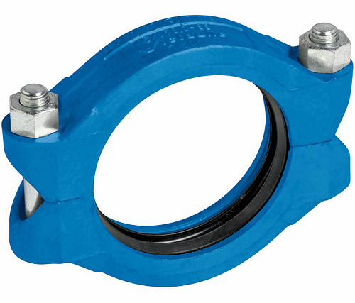 2" Rigid Coupling for Potable Water SS Blue Style 889