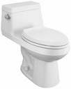 Colony 1-Piece 1.28 GPF Chair Height Elongated Toilet with Seat