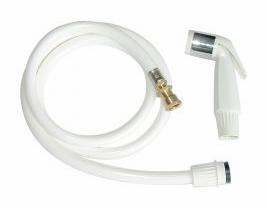 HOSE & SPRAYER KIT - RINSE - WHITE