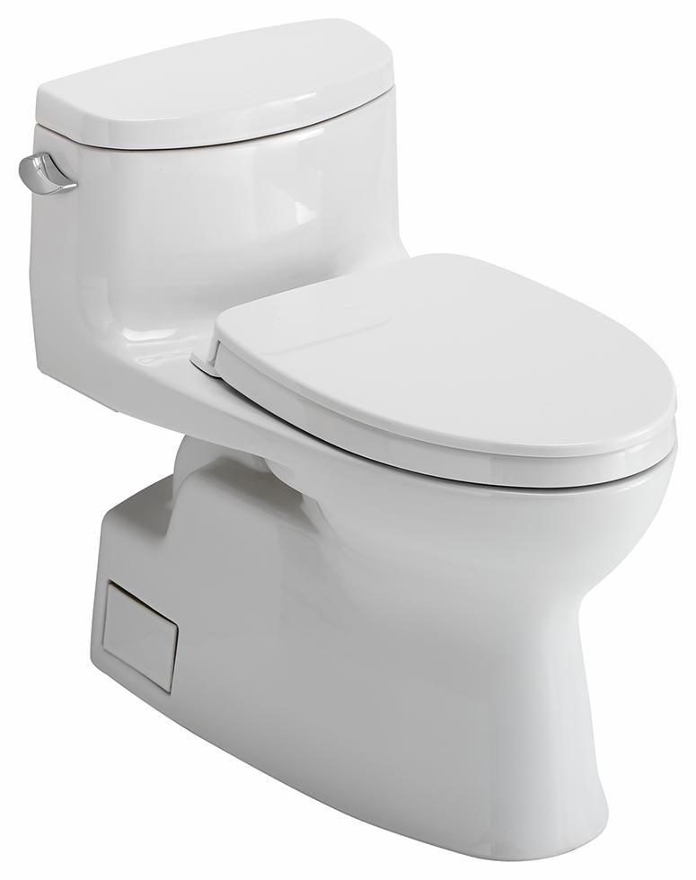 Carolina II Elongated 1.28 GPF 1-Piece Toilet with SoftClose Seat