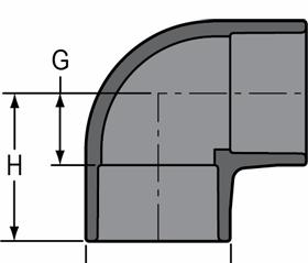 8 PVC 90 ELL SOC SCH80