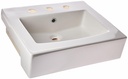 Boxe Widespread Semi-Countertop Bathroom Sink