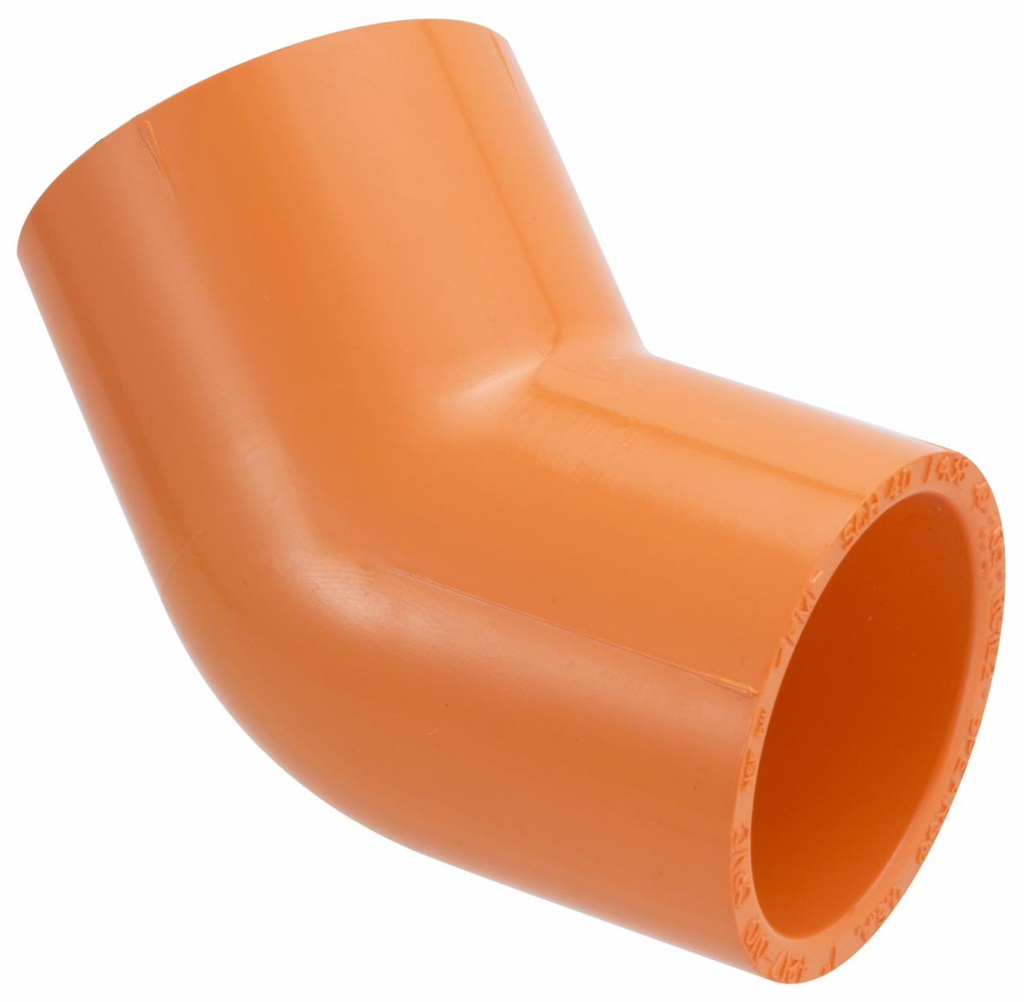 2" SxS 45 Elbow FlameGuard