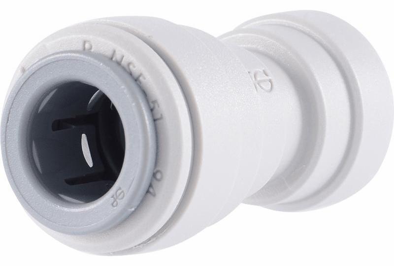 Gray Acetal Reducing Union 5/16 - 1/4