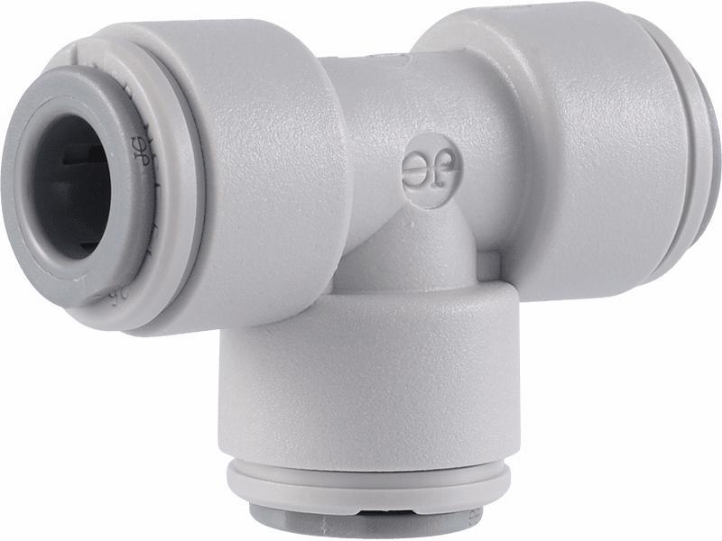 Gray Acetal Union Tee 3/8