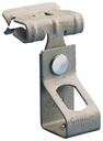 H-Ti/T Rod to Flange Clip, 0.375" (M10) Hole, Threaded, 0.3125"-0.5" (7.9-12.7 mm) Flange