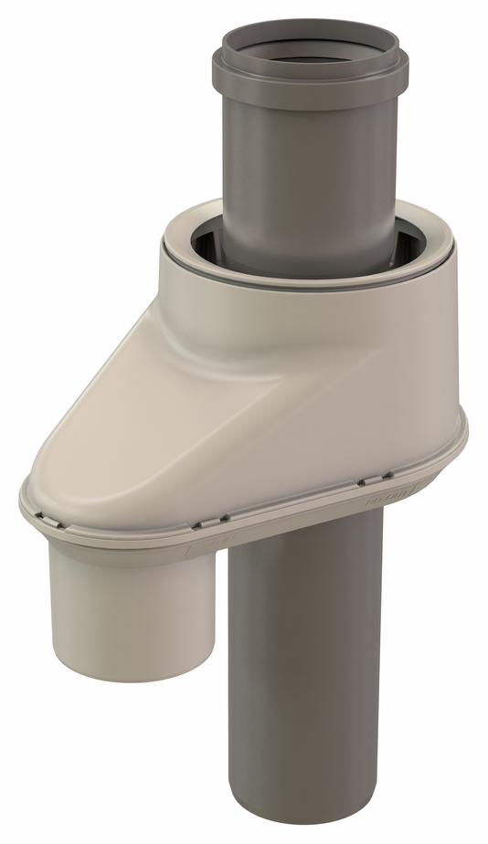 3 Twin Pipe-3/5 Conc Adaptor