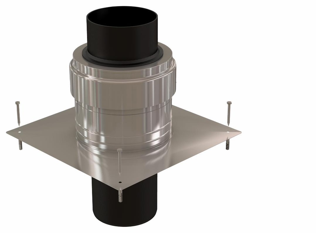 6 Chmny Cvr SS with UV End Pipe