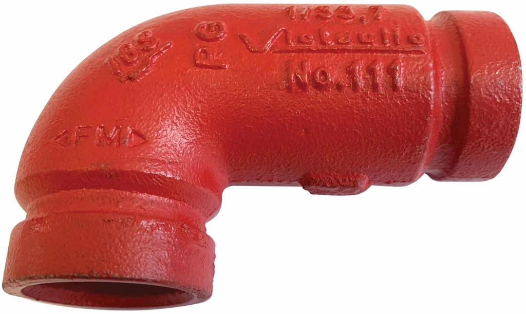 1" IGS Grooved End 90 Elbow FireLock 111