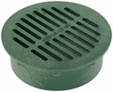 6IN ROUND GRATE - GREEN