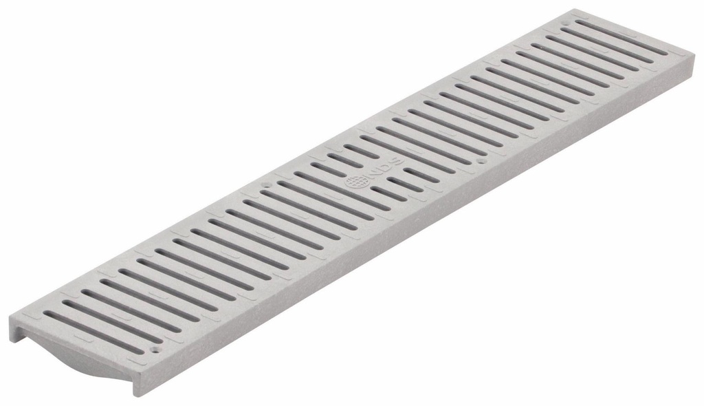 2FT LENGTH CHANNEL GRATE-GREY