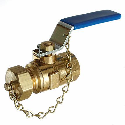 50430 3/4 F x Hose W/Cap & Chain