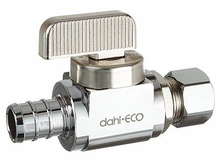 1/2 Crimpex x 3/8 OD Comp x 3/8 OD Comp