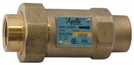 DUAL CHK,1"X1",FNPT,4ALF SER