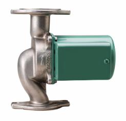 1/25 hp flanged stainless steel circulator c/w check valve