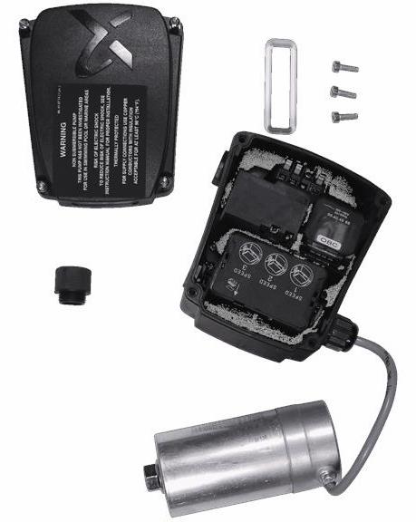 Term.box with prot. USA 1x115V/80uF,Service