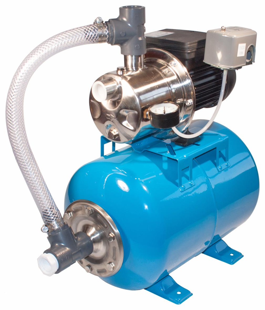 Shallow Well Stainless-Steel Jet Pump with Pressure Tank