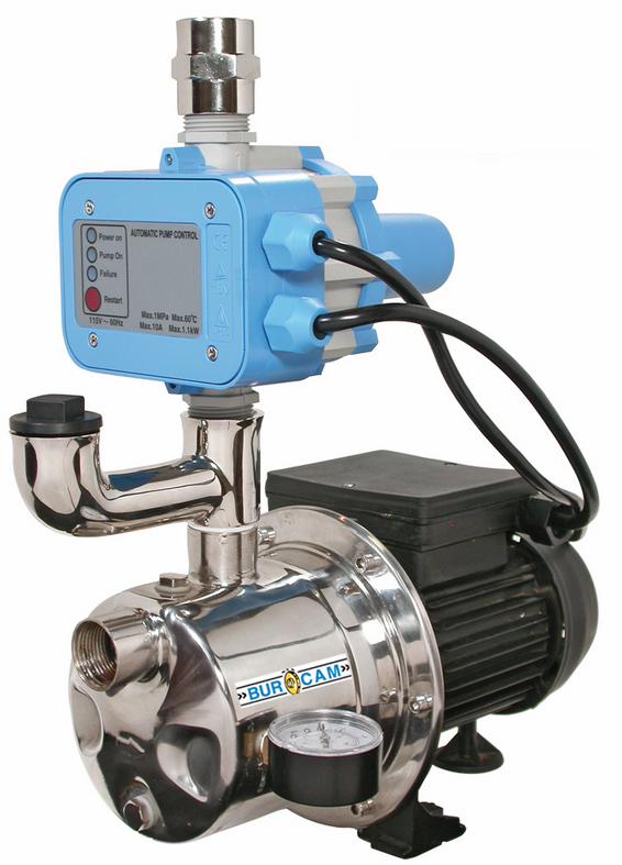 JET PUMP W/FLUOMAC 3/4HP S.S.506532