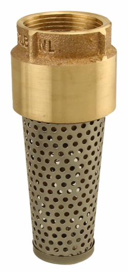 1 BRASS FOOT VALVE