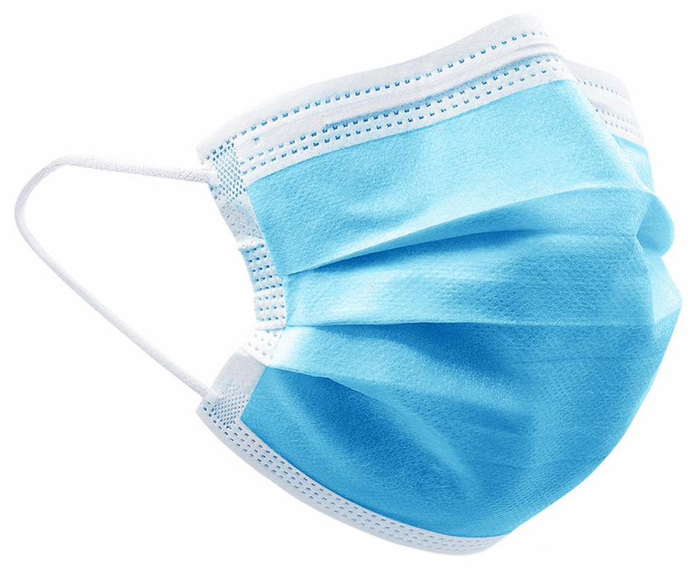 3-Ply Disposable Ear-Loop Mask - Blue