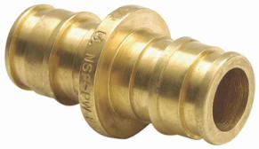 3/4 Q+E PEX BRASS COUPLING