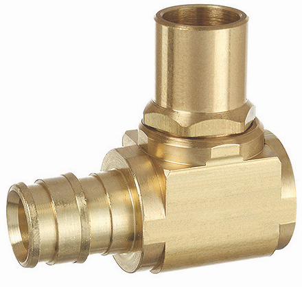 1/2 Q+E X MALE CU 90° ELBOW