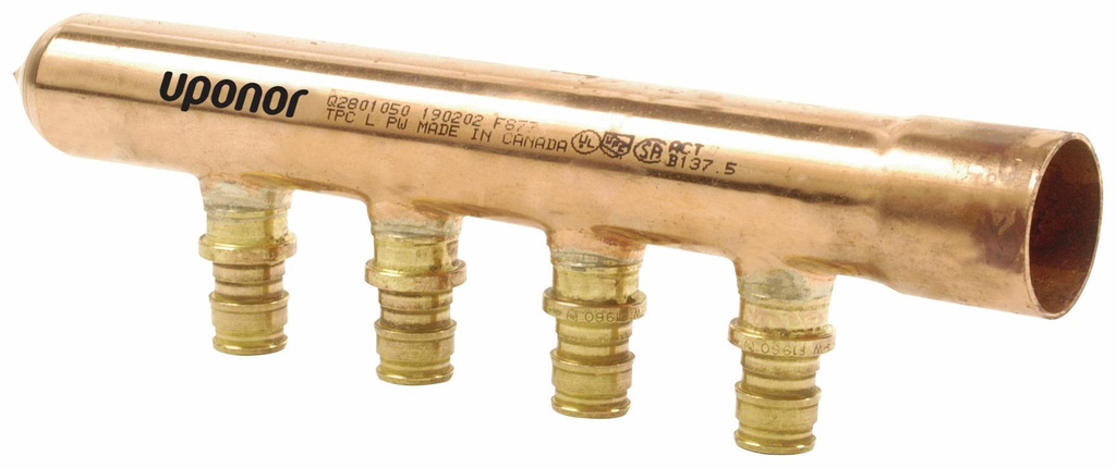 1/2 Q+E 6  PORT MANIFOLD