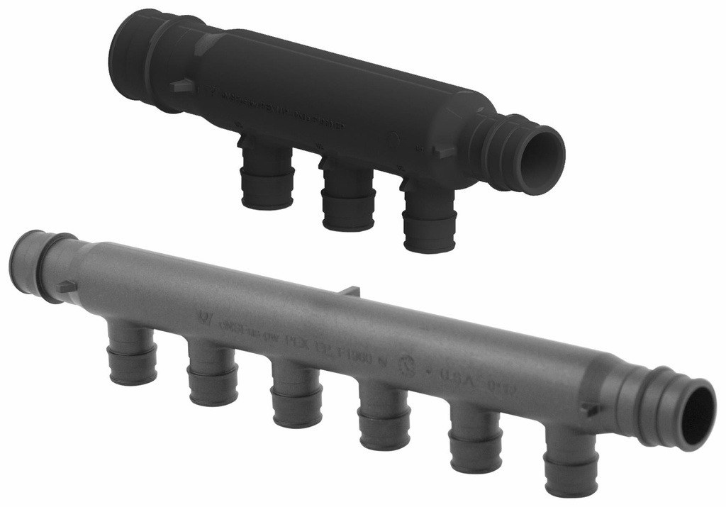 3/4X3/4X1/2 6PORT MANIFOLD