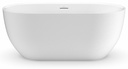 Tosca Matte 5932 Center Drain Freestanding Tub