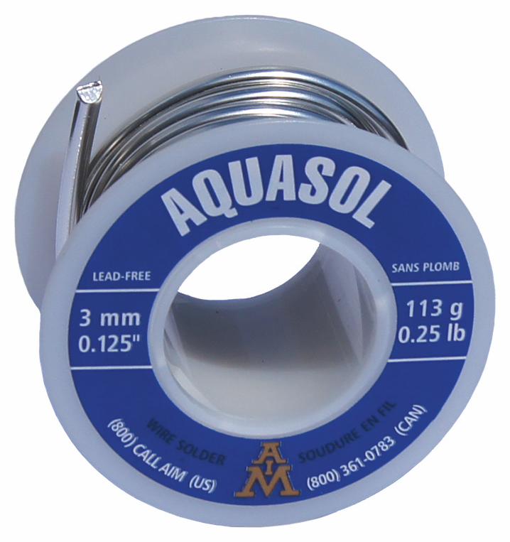 AQUASOL 3 MM SOLDER 113G