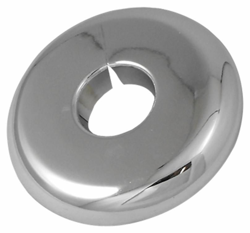 White Plastic Split Wall Plate 2-1/2" IPS