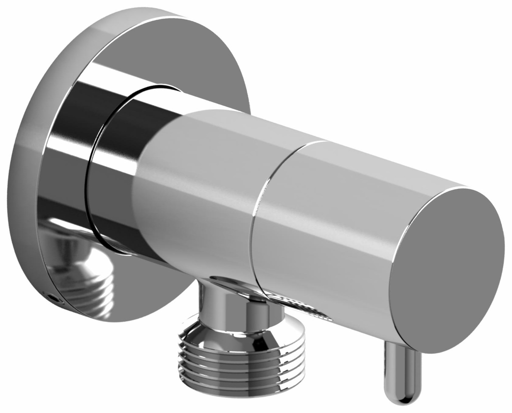 Handshower Outlet With Shutoff Valve