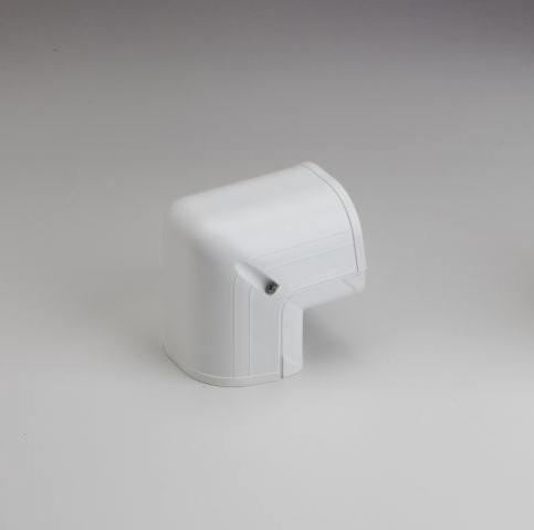 LD 3.5" 90 OUT VERT ELL WH 92