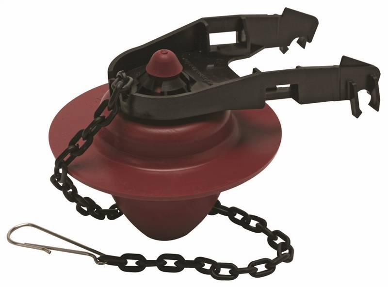 Universal Toilet Flapper, For Use With 2 in Flush Valve Opening, 3.5 gpf Toilets