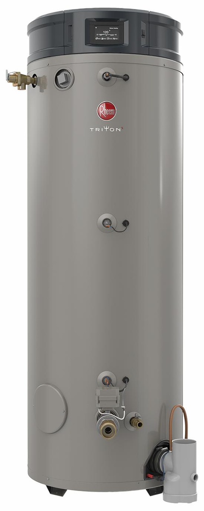 80USG Natural Gas 130,000Btu Condensing, High Altitude Commercial Gas Water Heater GHE80SS-130F