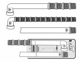 3/4" M X 3/4" F X 13" ELBOW PLASTIC