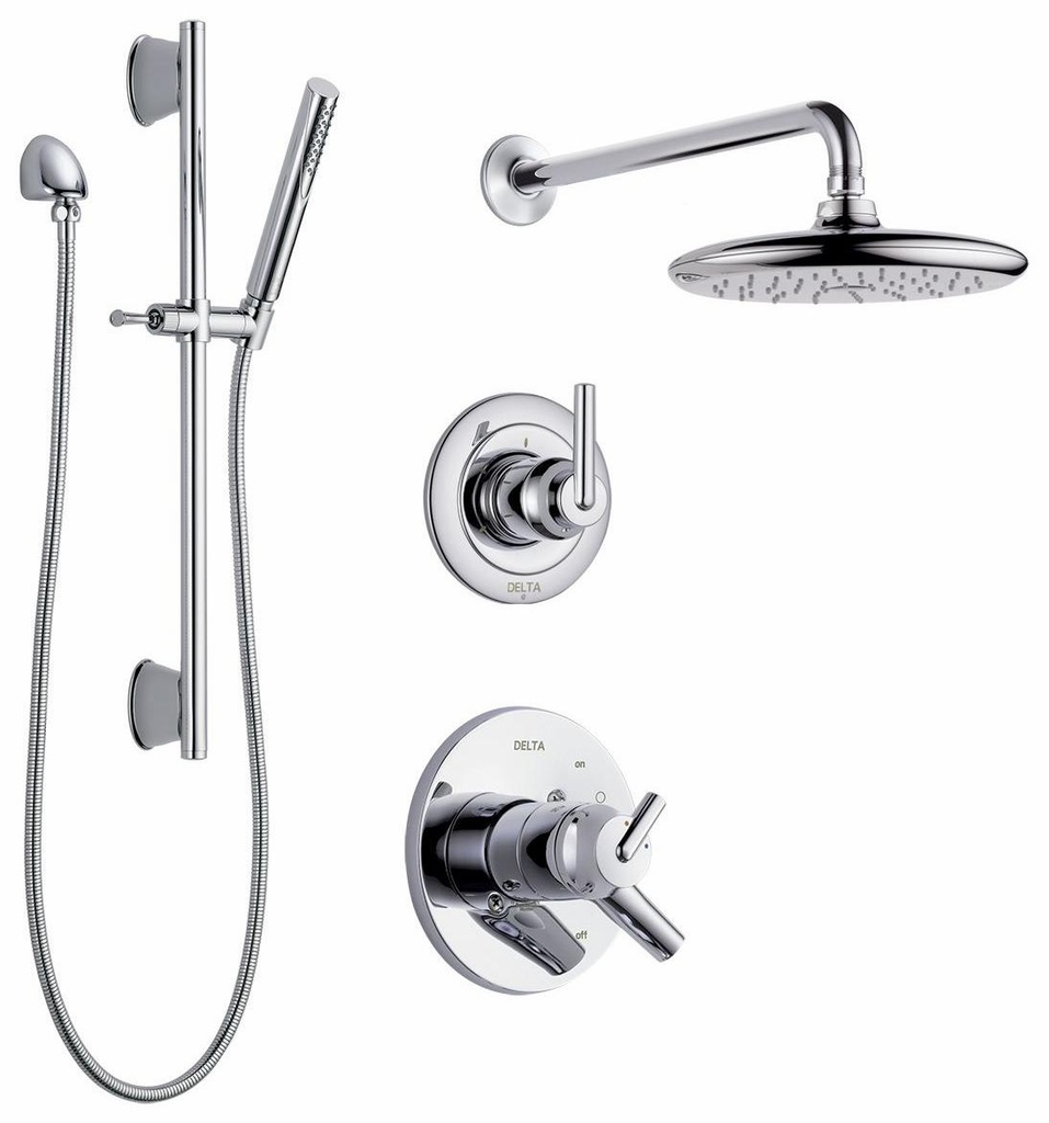 Trinsic Monitor 17 Series Shower Kit with Stops