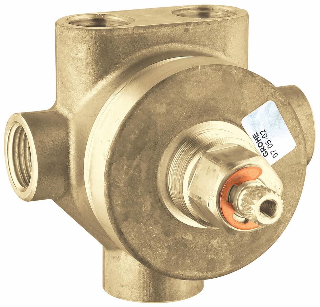 5 Port Diverter Rough-In Valve