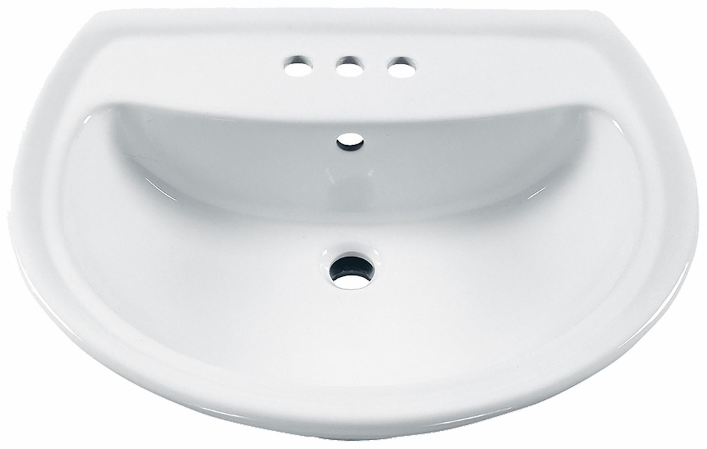 Cadet Centerset Pedestal Sink Top
