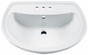 Cadet Centerset Pedestal Sink Top