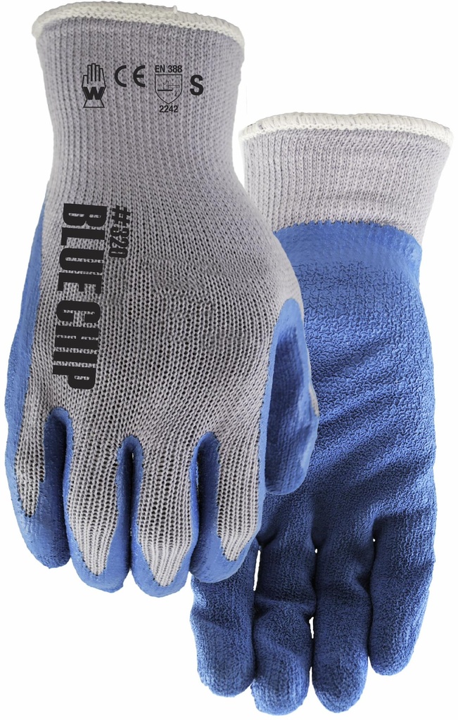 Blue Chip Rubber Sure Grip Glove XL