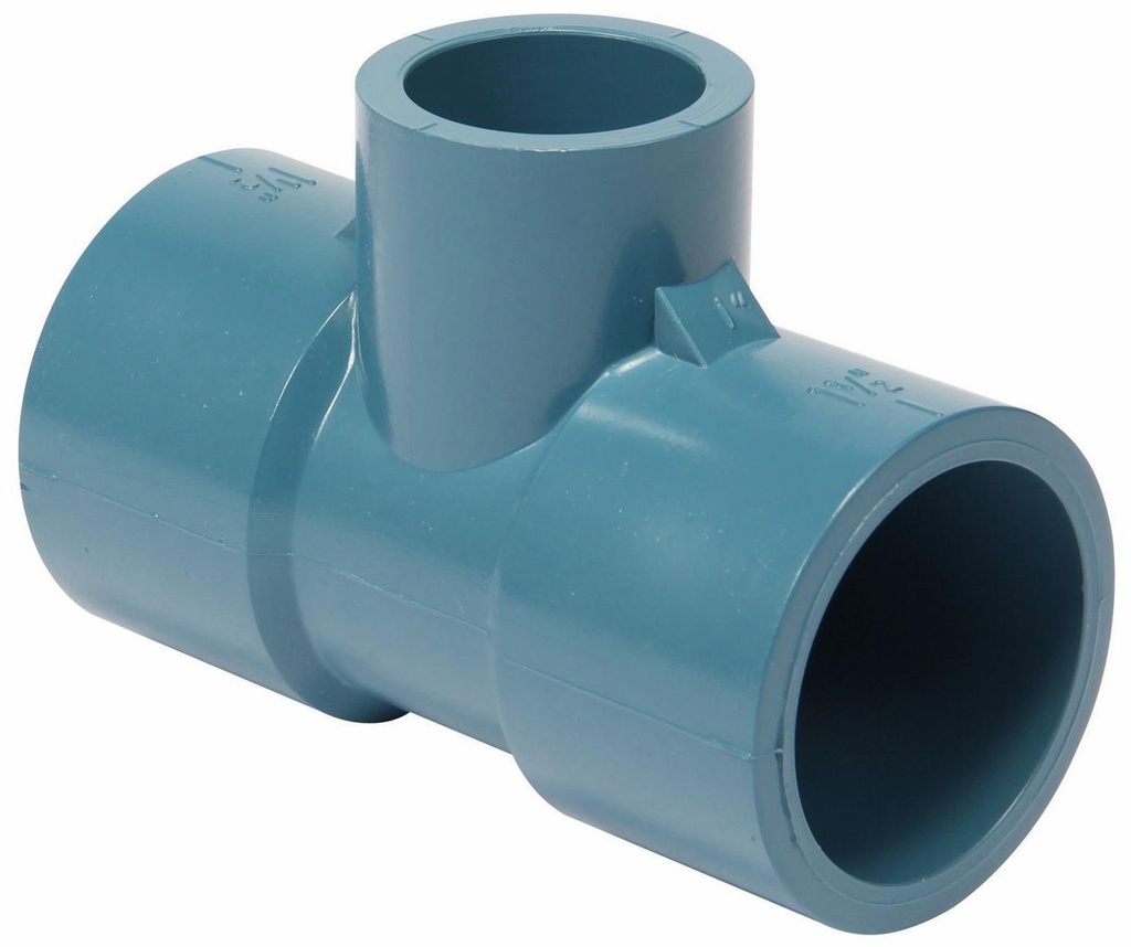 1 1/2"x1" CPVC RED. TEE SxSxS AQUARISE